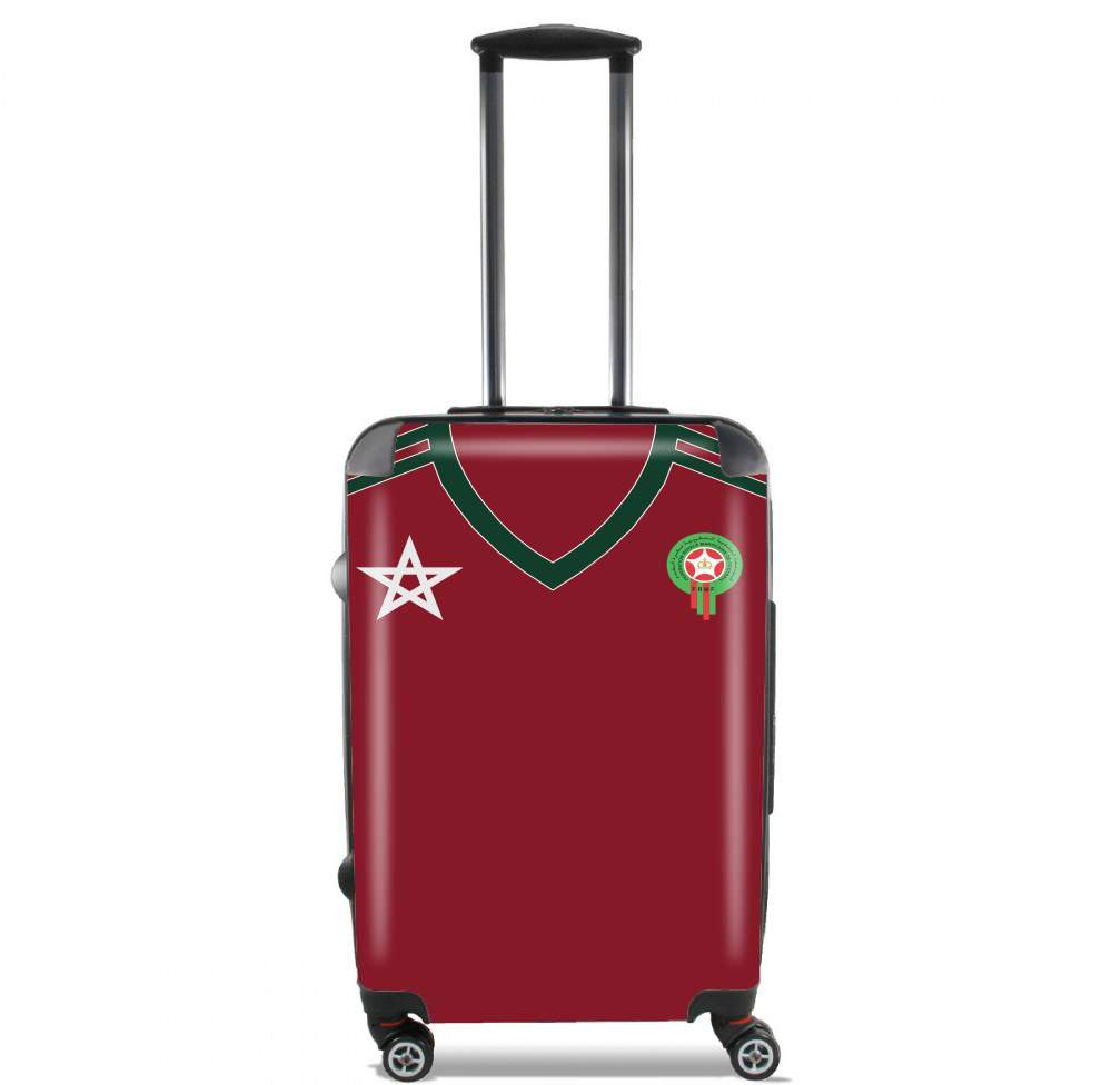 Valise bagage Cabine pour Maillot du Maroc Football Home