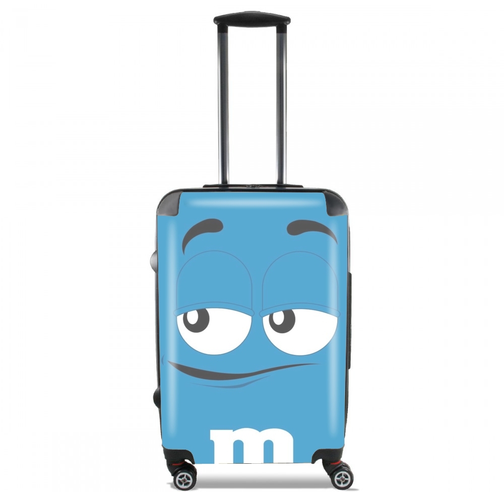 Valise bagage Cabine pour M&m's Bleu