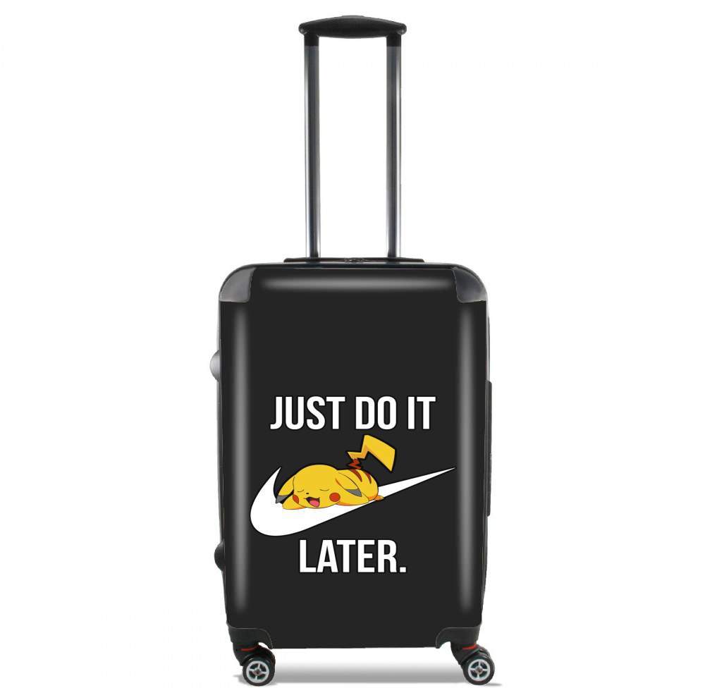 Valise bagage Cabine pour Nike Parody Just Do it Later X Pikachu