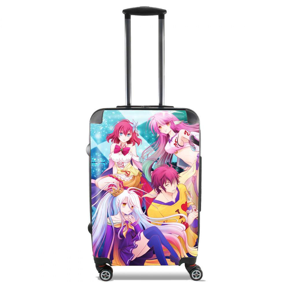 Valise bagage Cabine pour No Game No Life Fan Manga