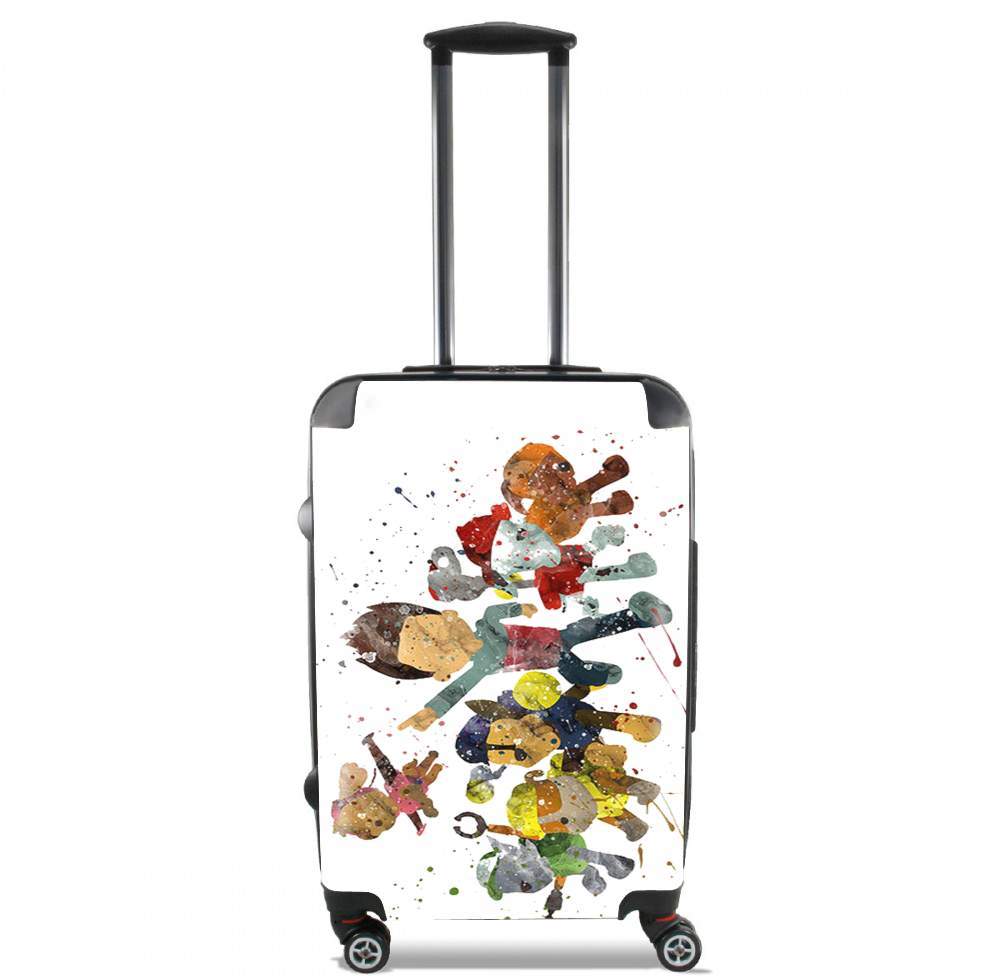 Valise bagage Cabine pour Paw Patrol Watercolor Art