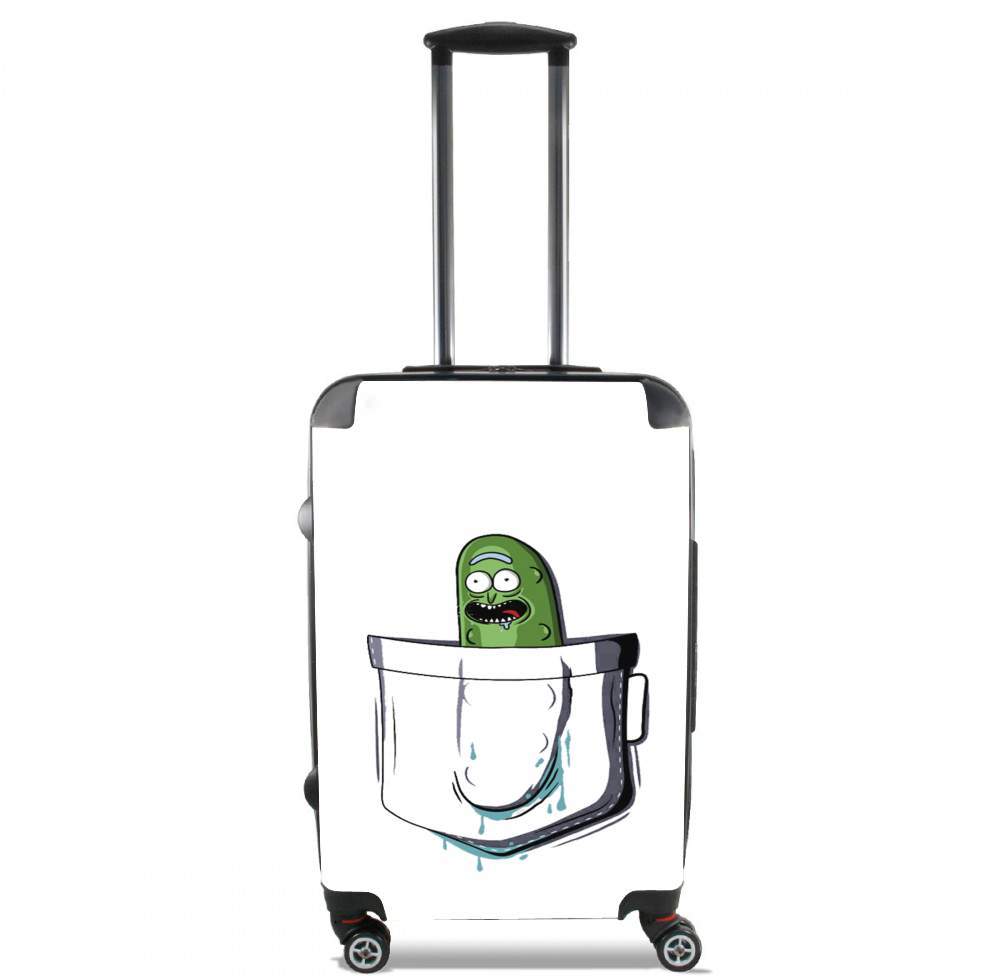 Valise bagage Cabine pour Pickle Rick