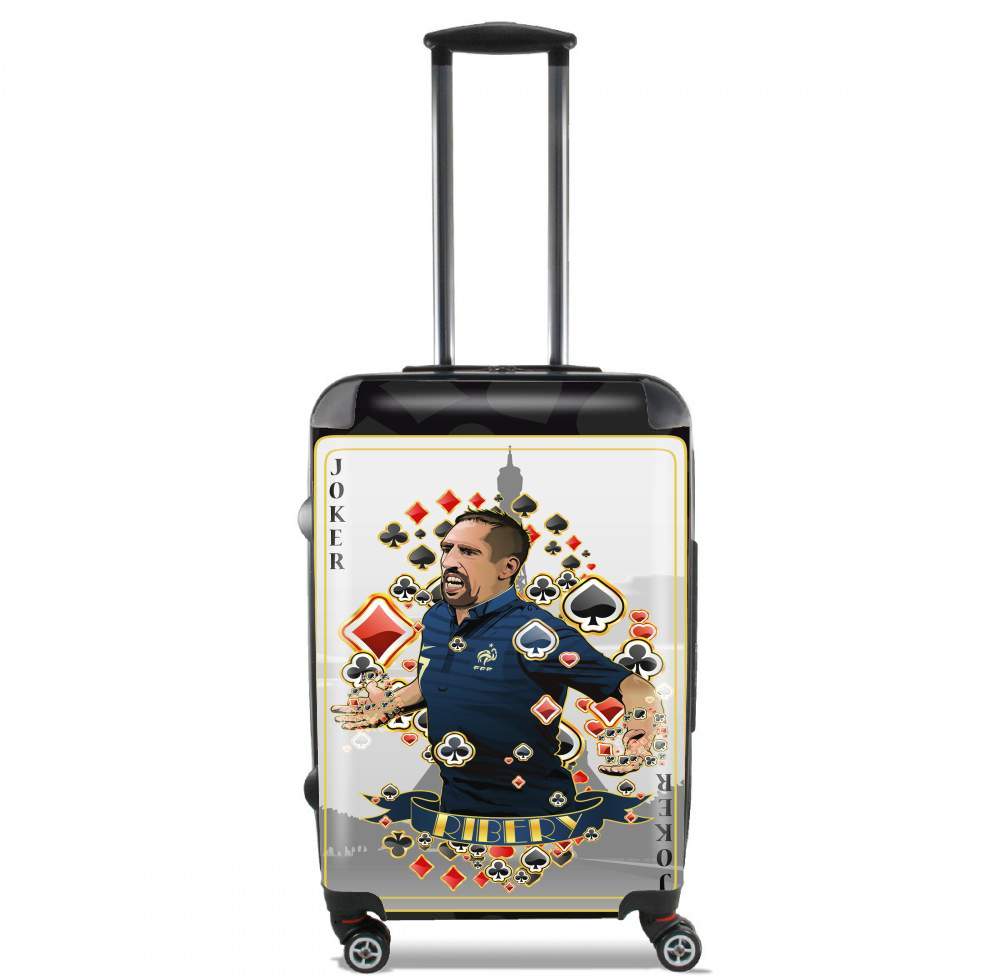 Valise bagage Cabine pour Poker: Franck Ribery as The Joker