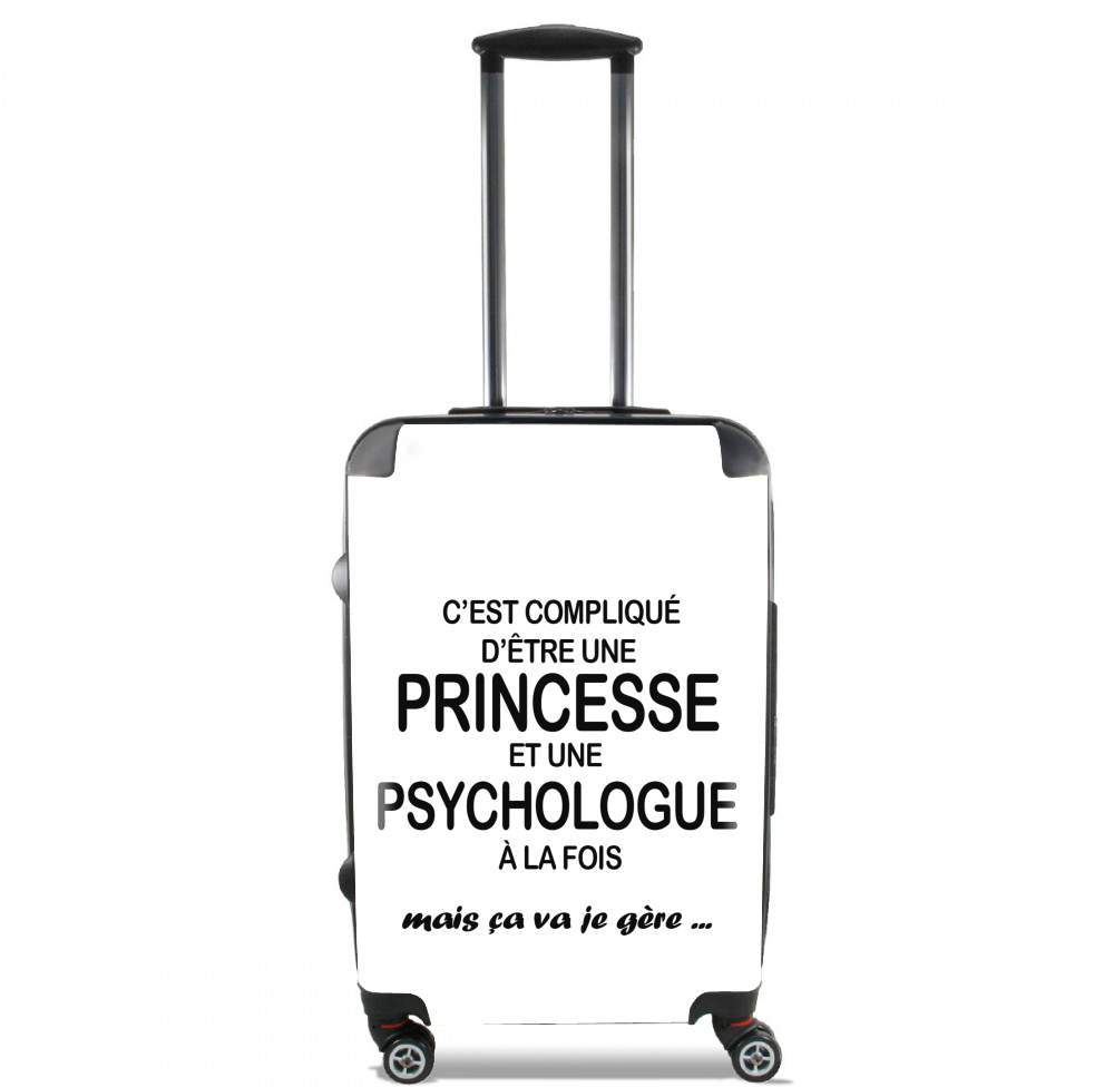 Valise bagage Cabine pour Psychologue et princesse