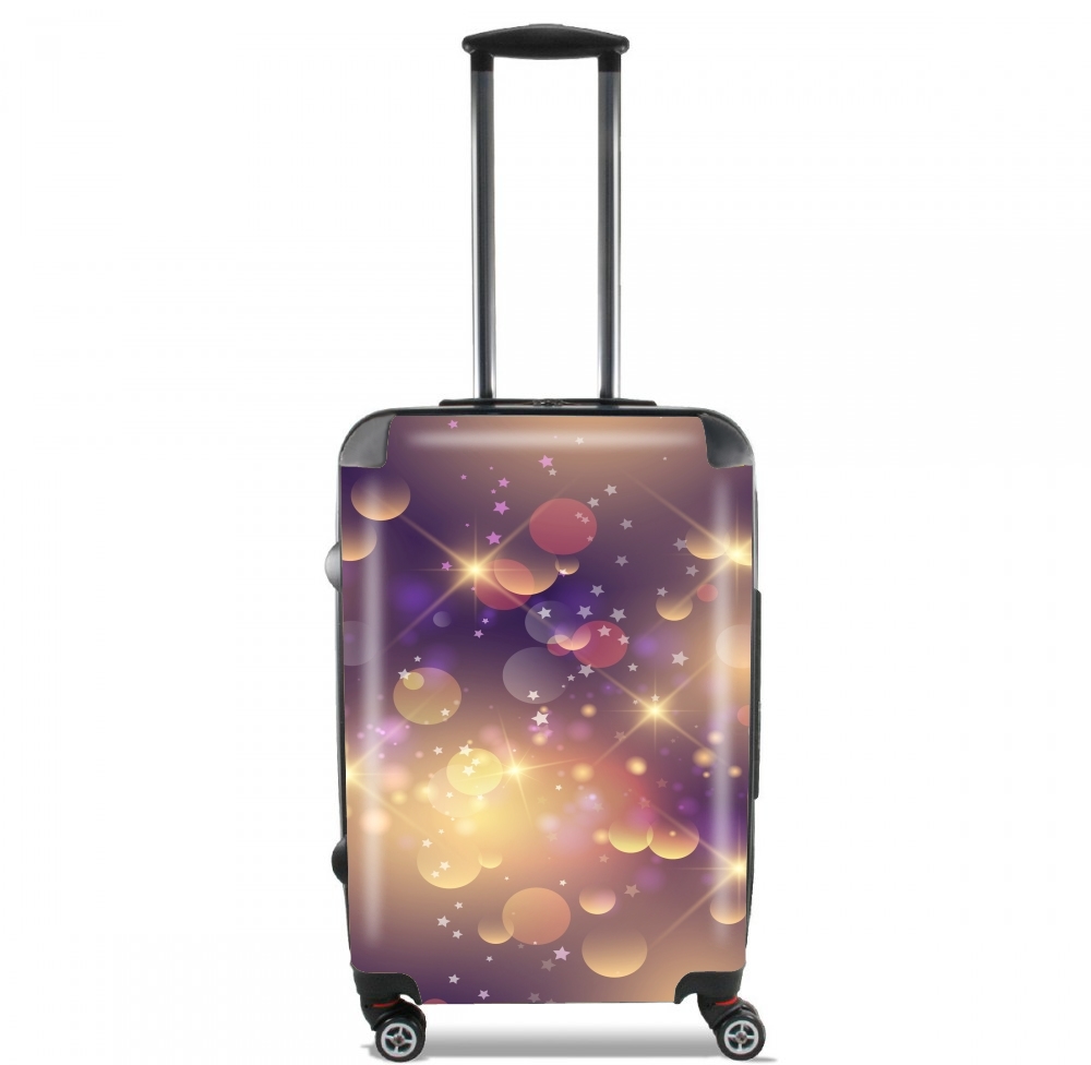 Valise bagage Cabine pour Purple Sparkles