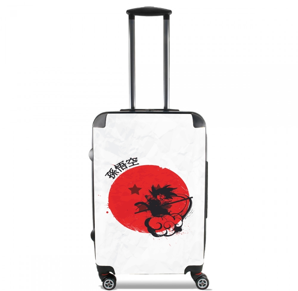 Valise bagage Cabine pour Red Sun Young Monkey