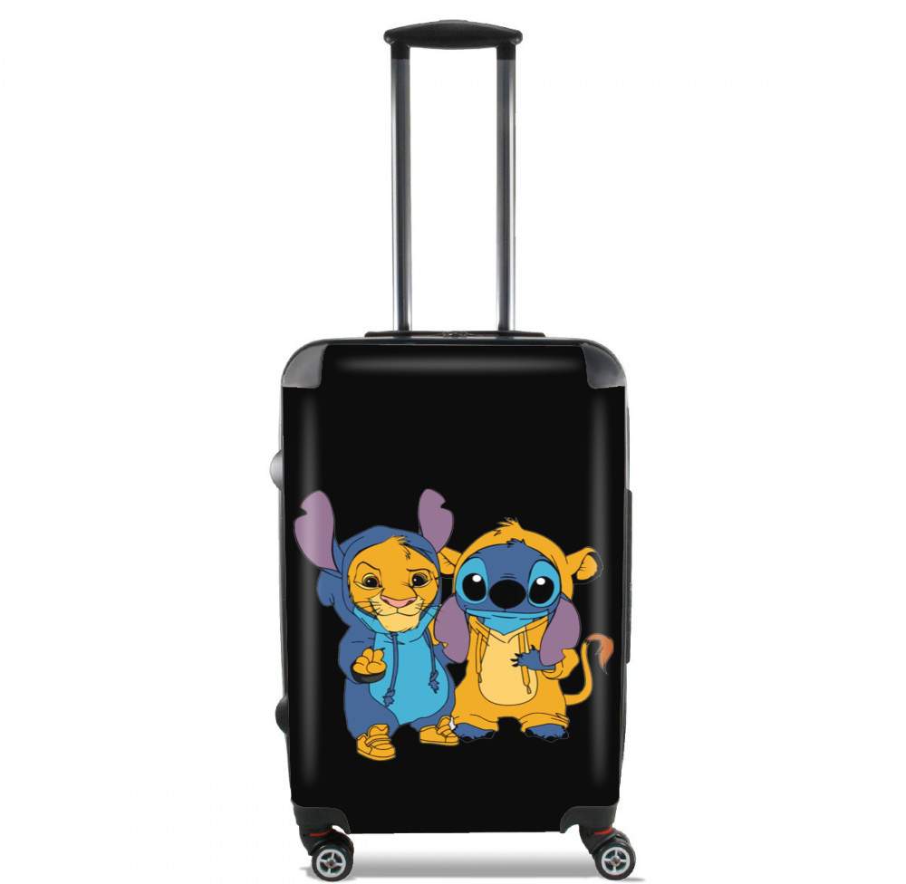 Valise bagage Cabine pour Simba X Stitch best friends