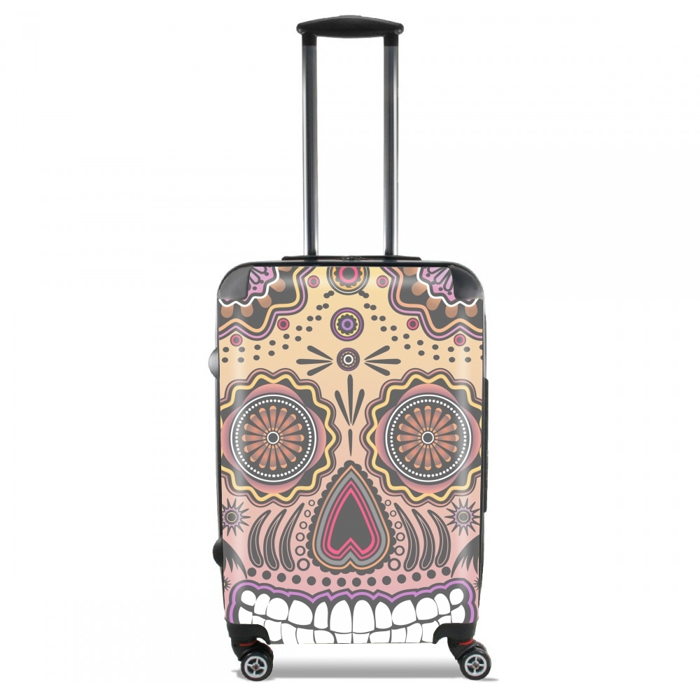 Valise bagage Cabine pour sugar skull , multicolor