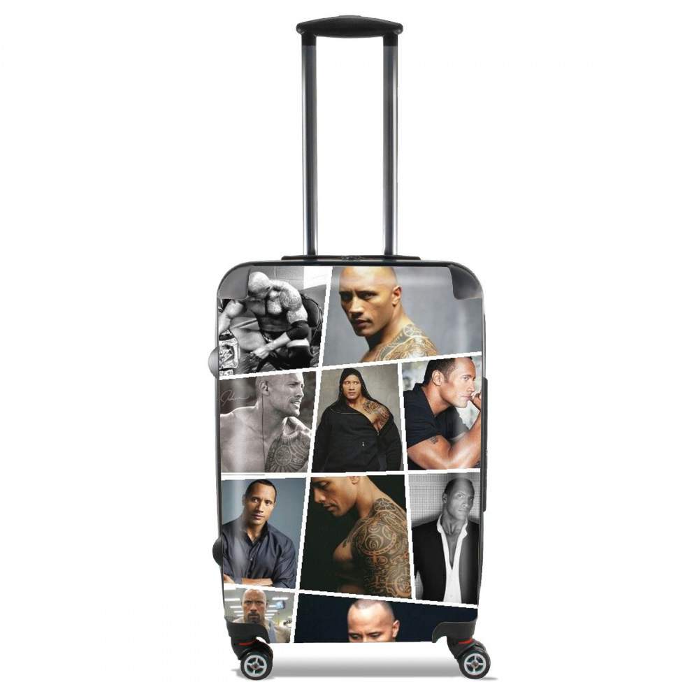 Valise bagage Cabine pour The Rock Collage