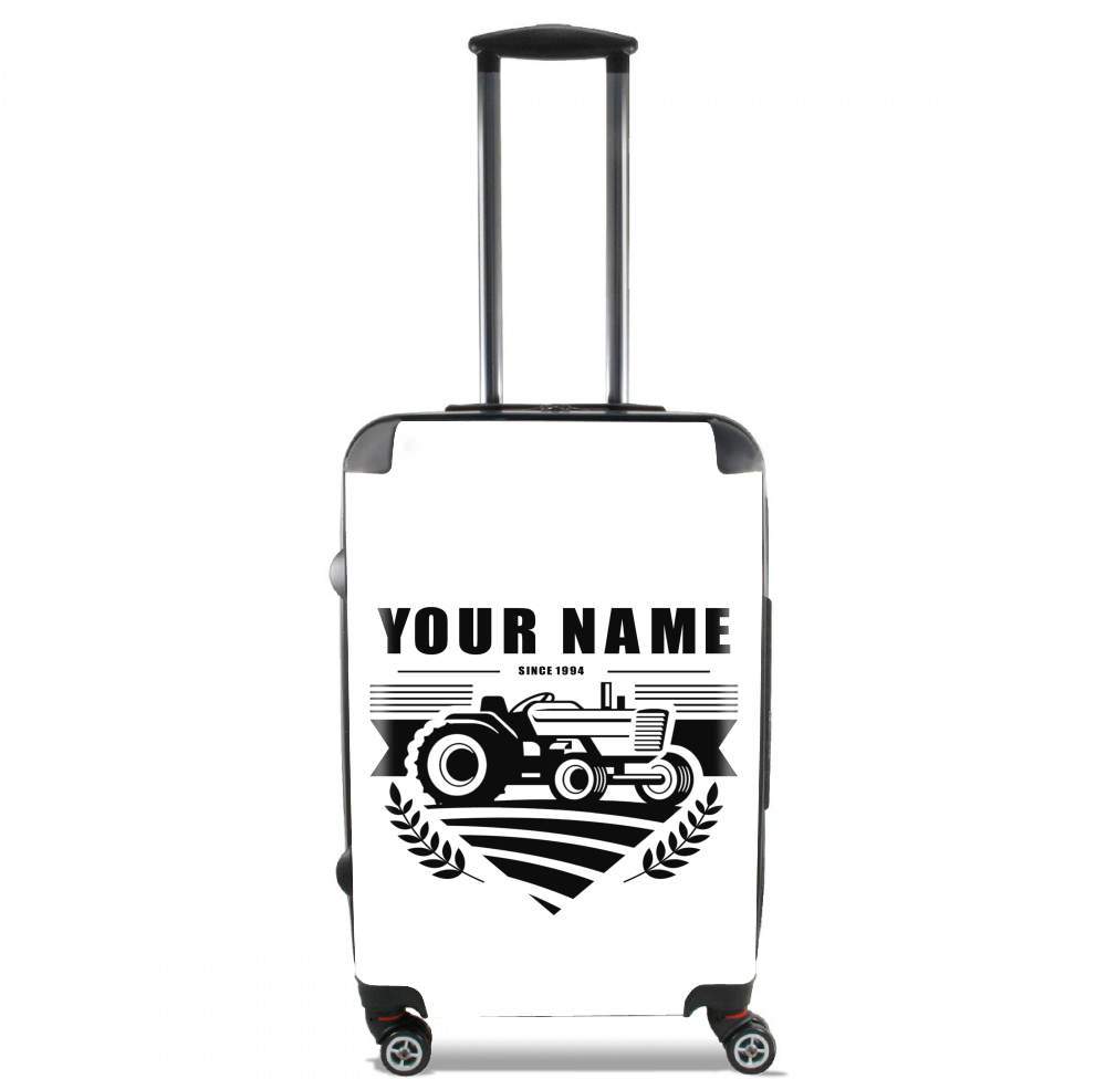 Valise bagage Cabine pour Tracteur Logo personnalisable prénom date de naissance