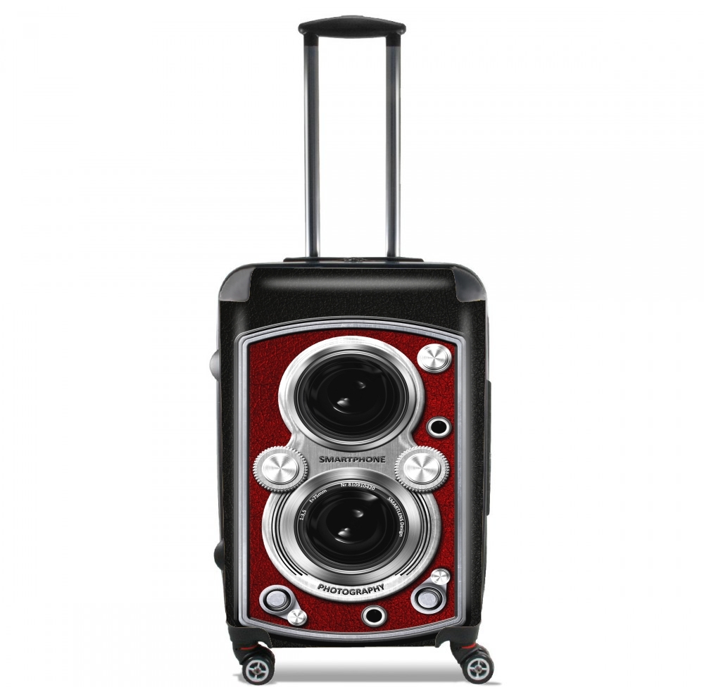 Valise bagage Cabine pour Vintage Camera Red