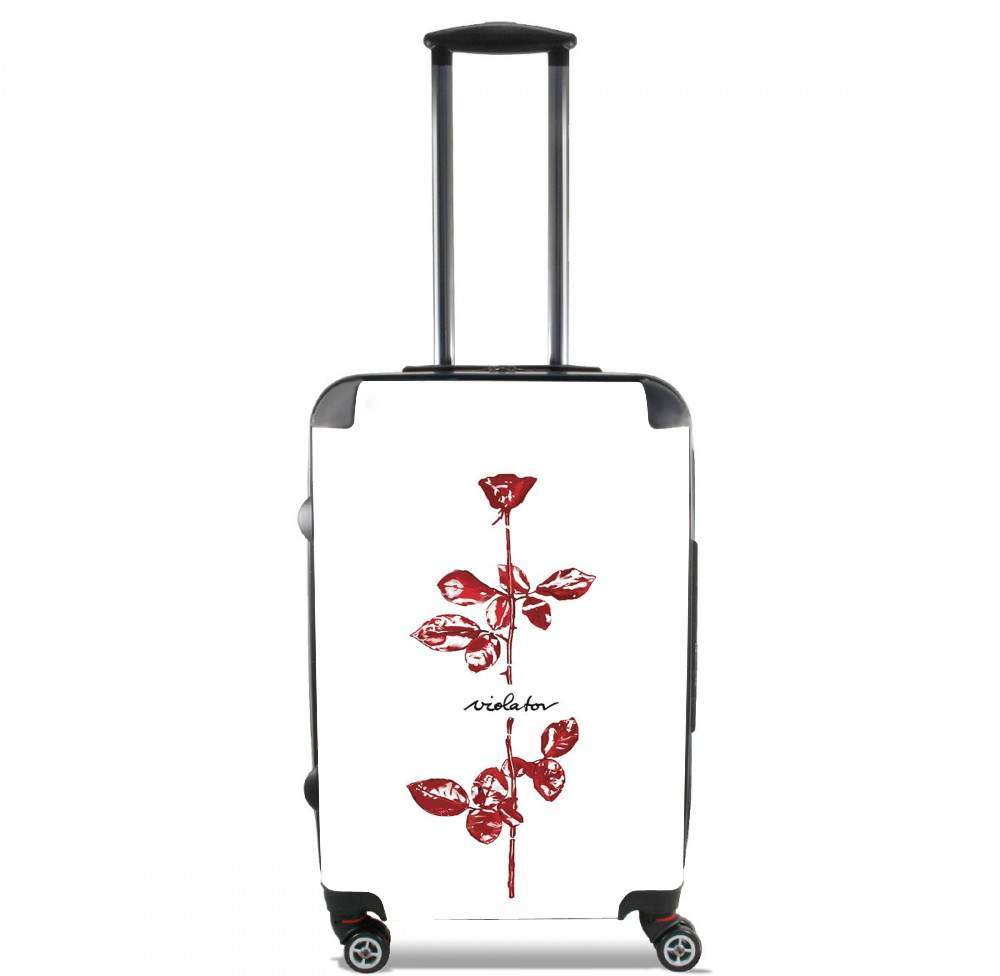 Valise bagage Cabine pour Violator Pink Flowers