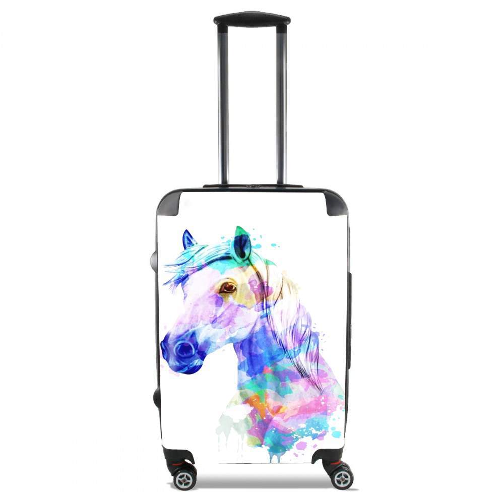 Valise bagage Cabine pour watercolor horse
