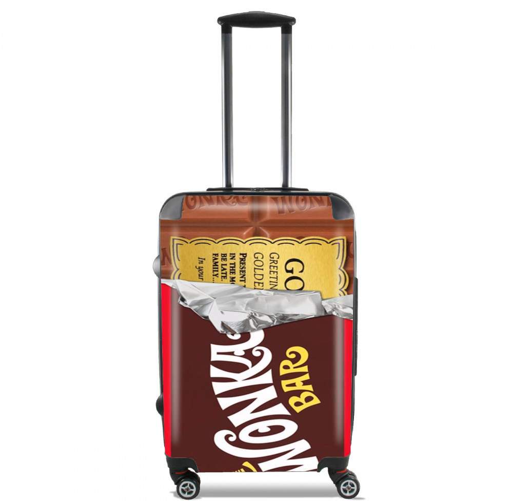 Valise bagage Cabine pour Willy Wonka Chocolate BAR
