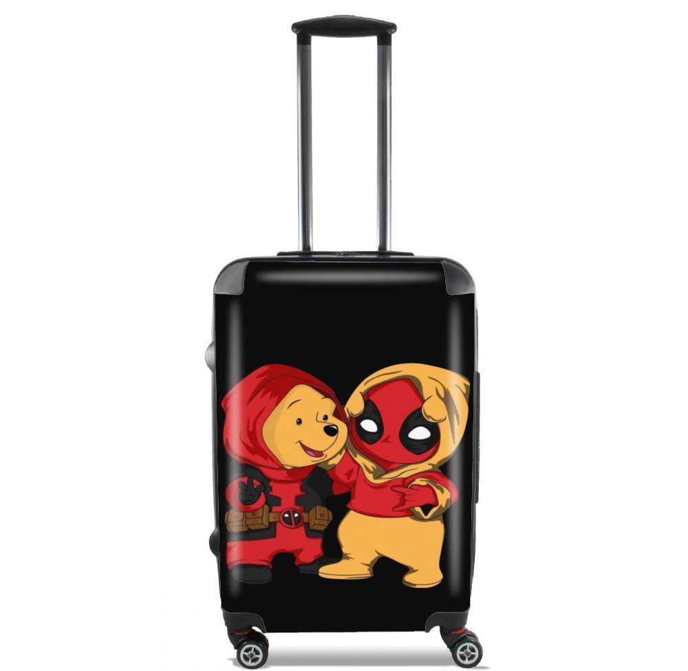 Valise bagage Cabine pour Winnnie the Pooh x Deadpool
