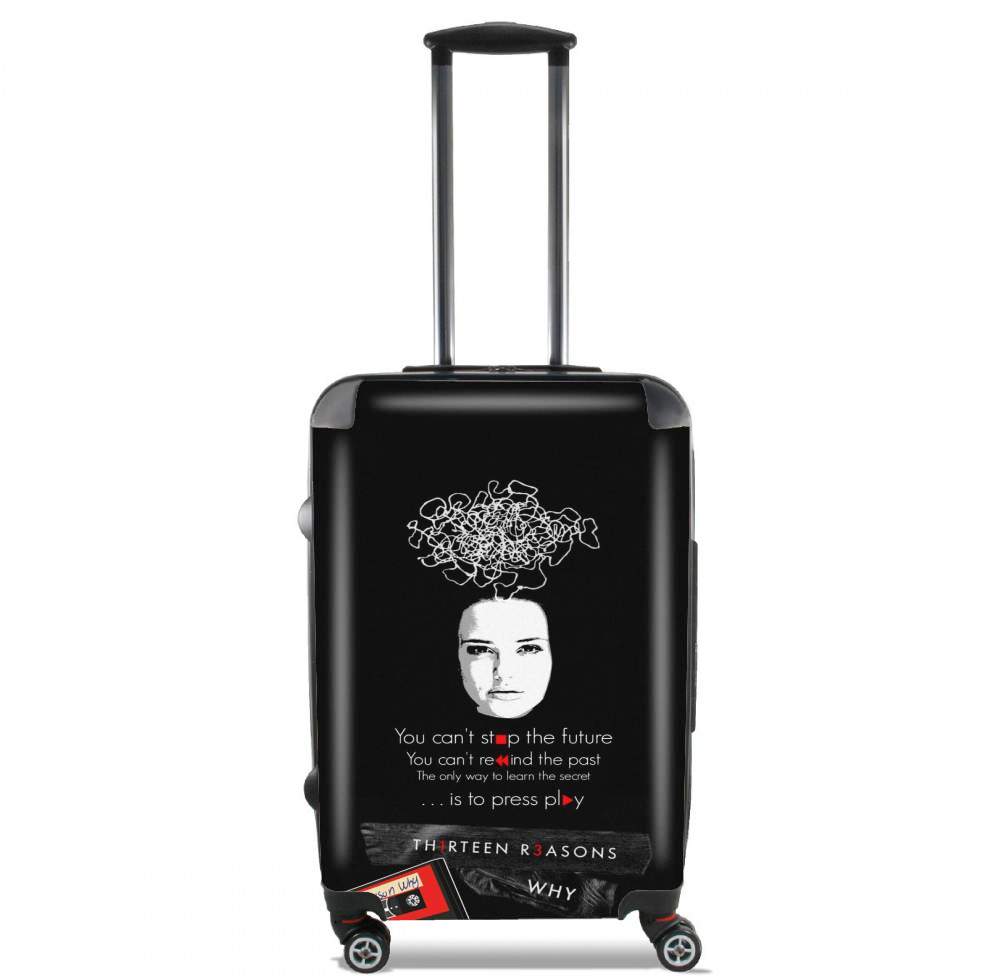 Valise trolley bagage L pour 13 Reasons why K7 