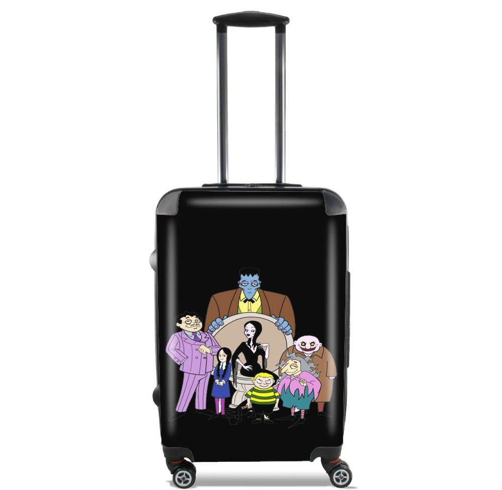 Valise trolley bagage L pour addams family