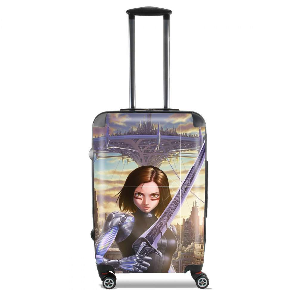 Valise trolley bagage L pour Alita Serious And Angry