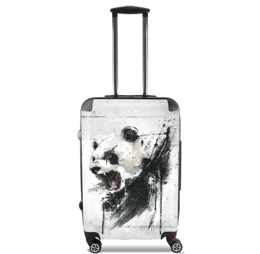 Valise trolley bagage L pour Angry Panda