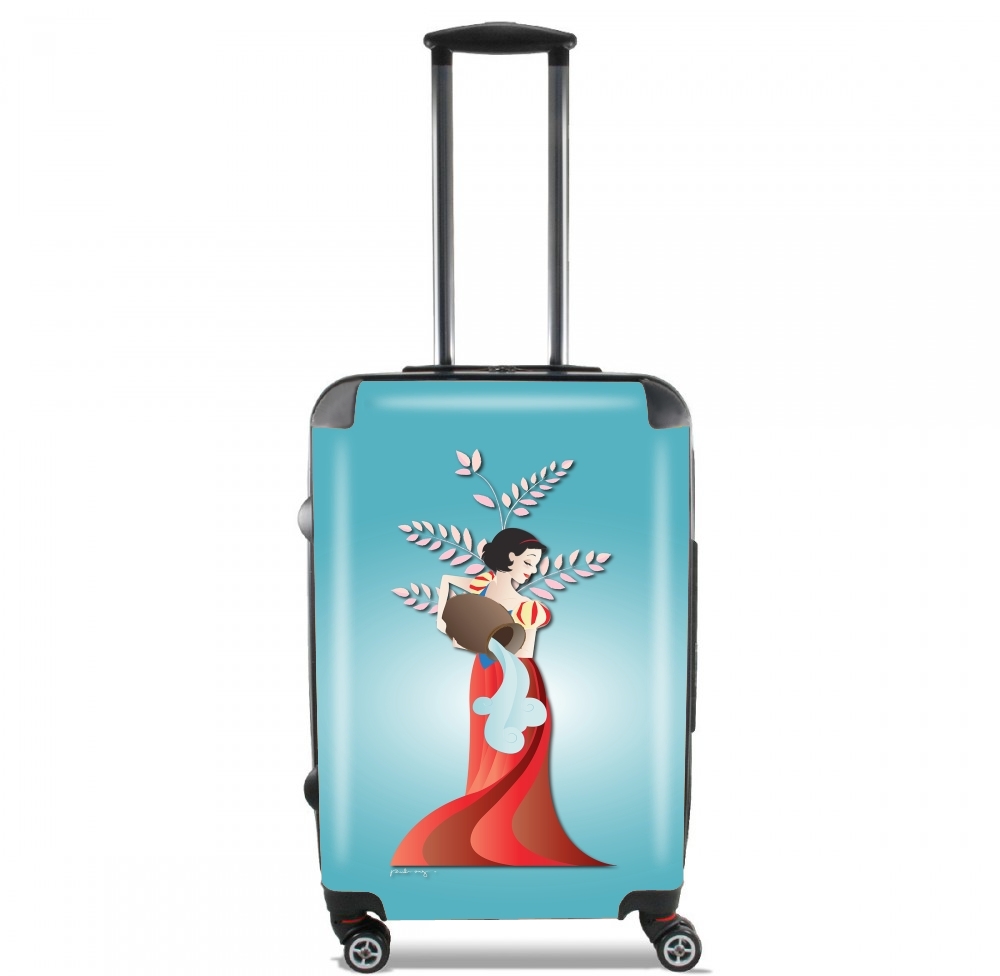 Valise trolley bagage L pour Aquarius  - Blanche Neige