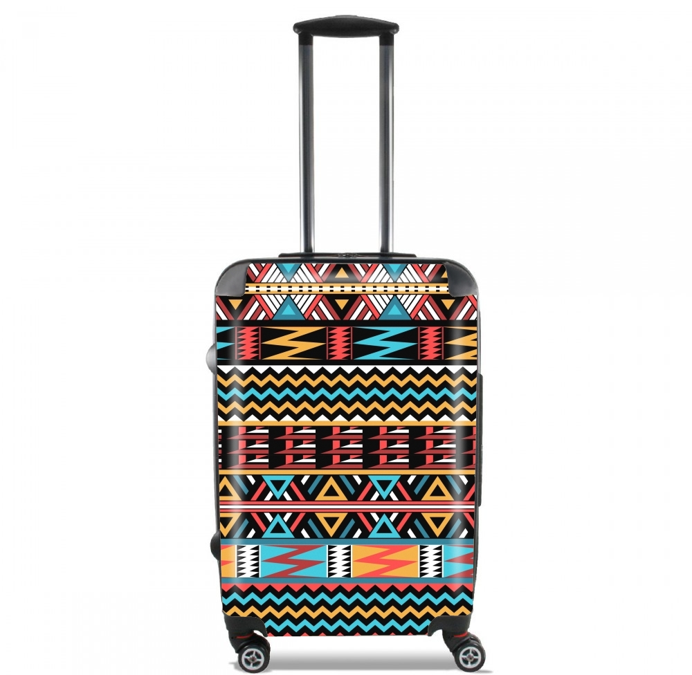 Valise trolley bagage L pour aztec pattern red Tribal
