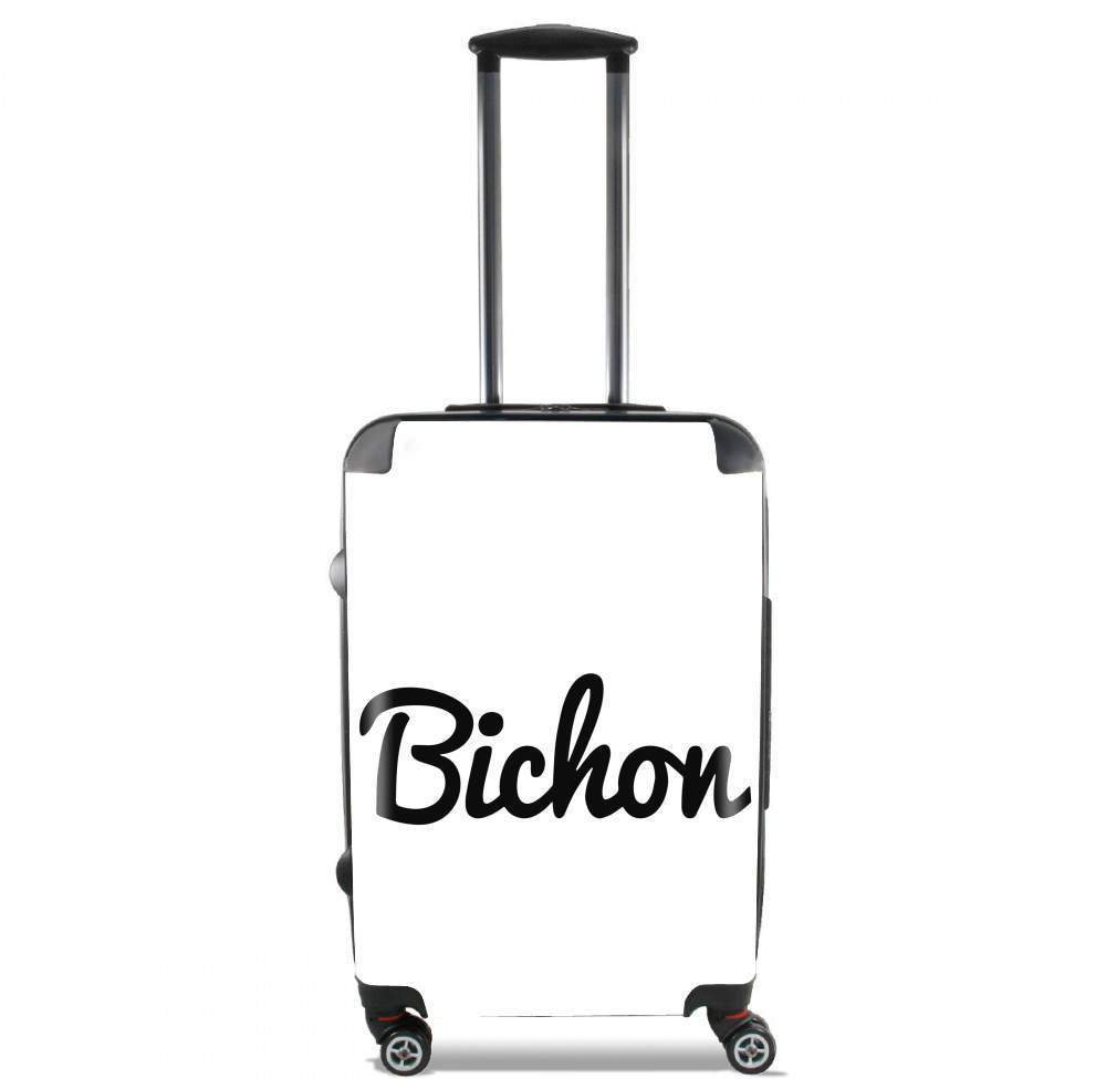 Valise trolley bagage L pour Bichon