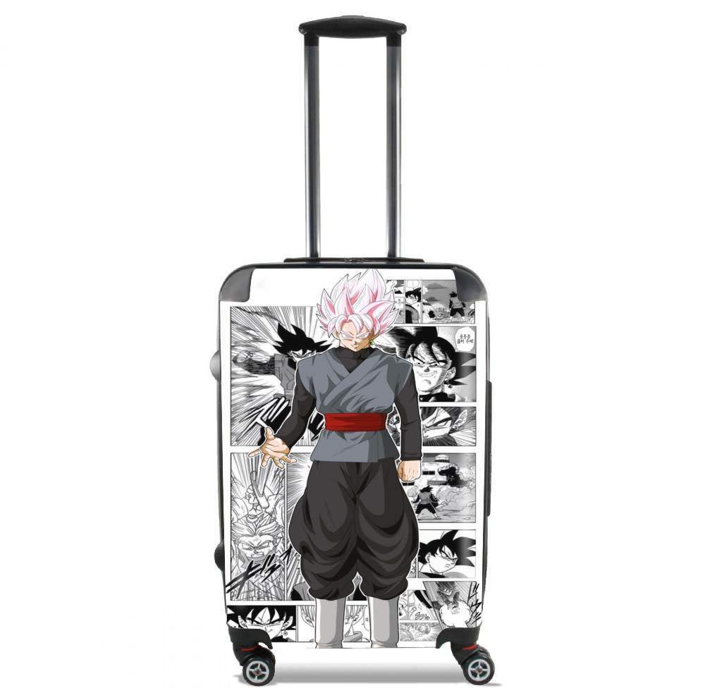Valise trolley bagage L pour Black Goku Scan Art
