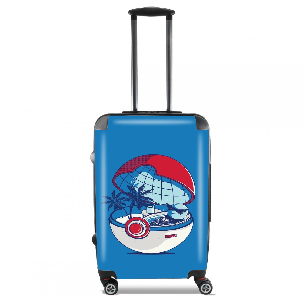 Valise trolley bagage L pour Blue Pokehouse