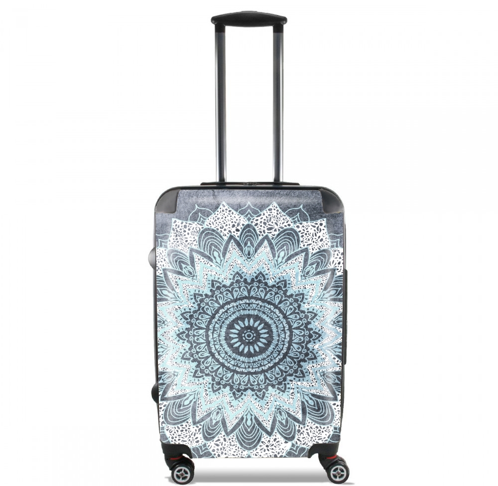 Valise trolley bagage L pour Bohochic Mandala in Blue