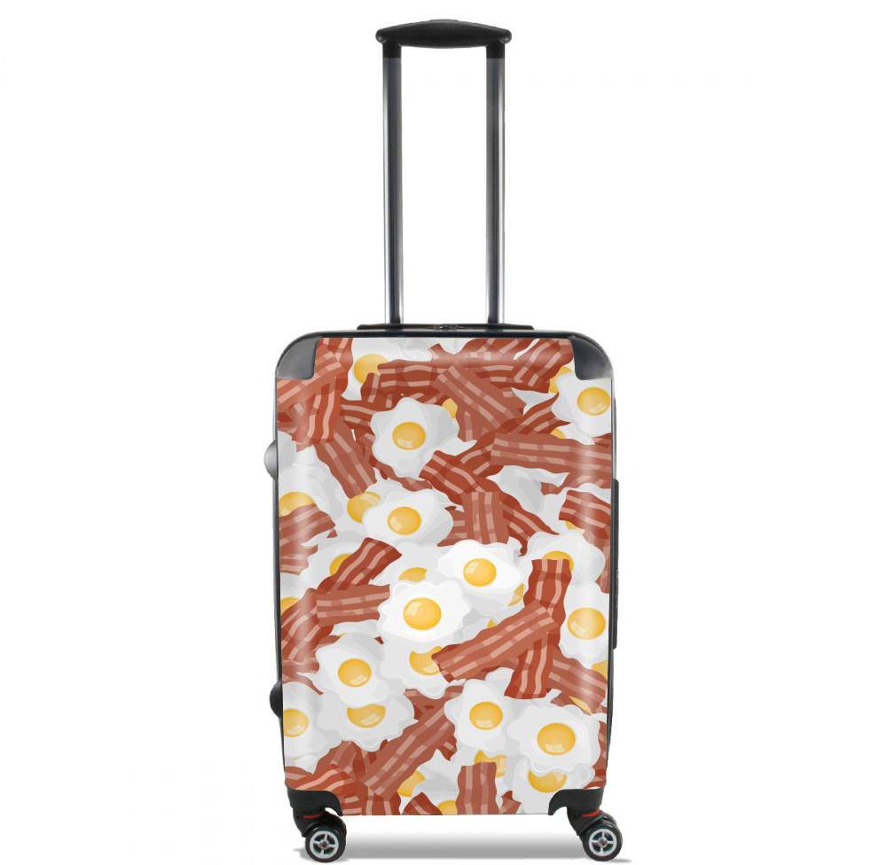 Valise trolley bagage L pour Breakfast Eggs and Bacon