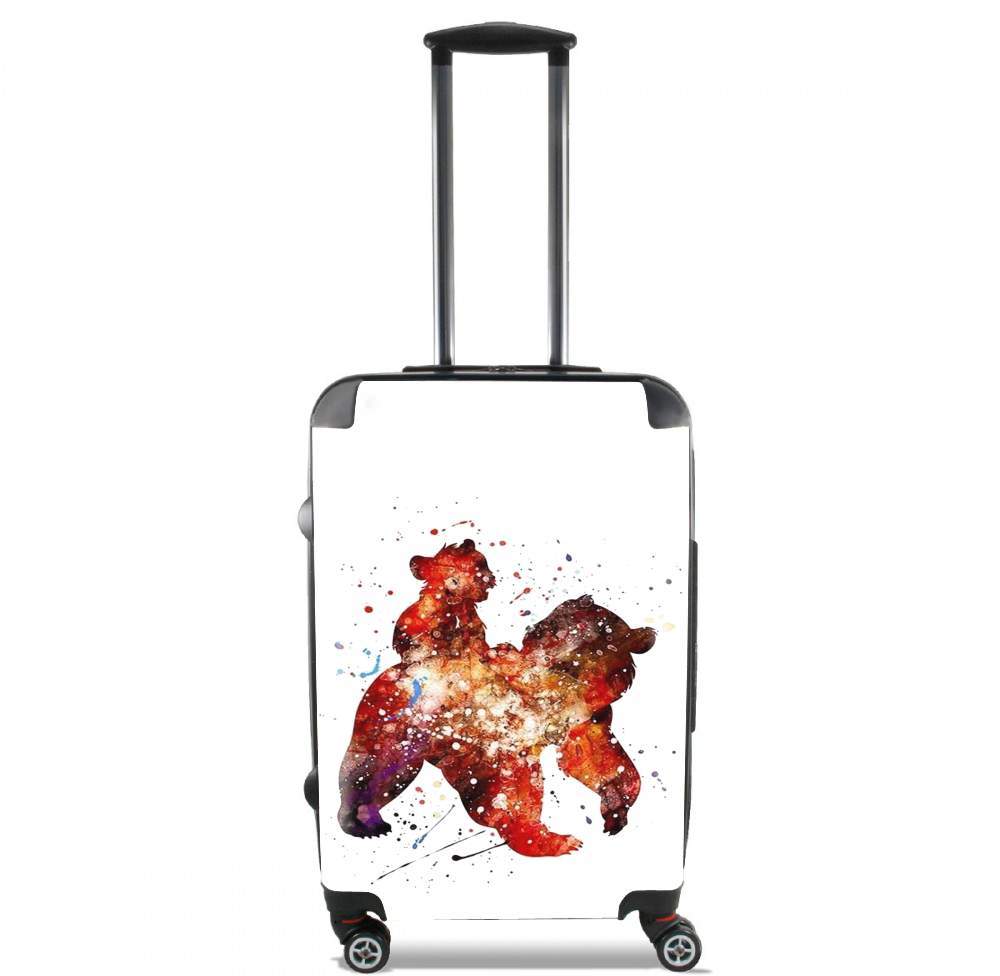 Valise trolley bagage L pour Brother Bear Watercolor