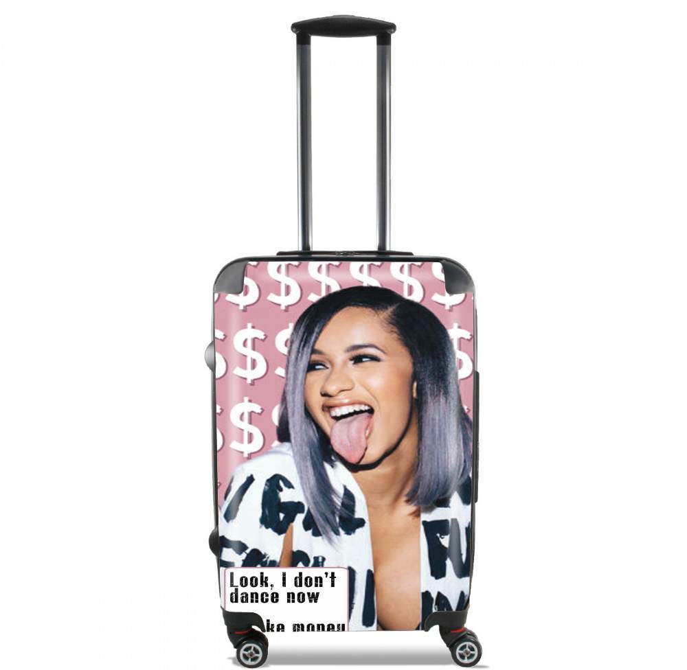 Valise trolley bagage L pour Cardie B Money Moves Music RAP