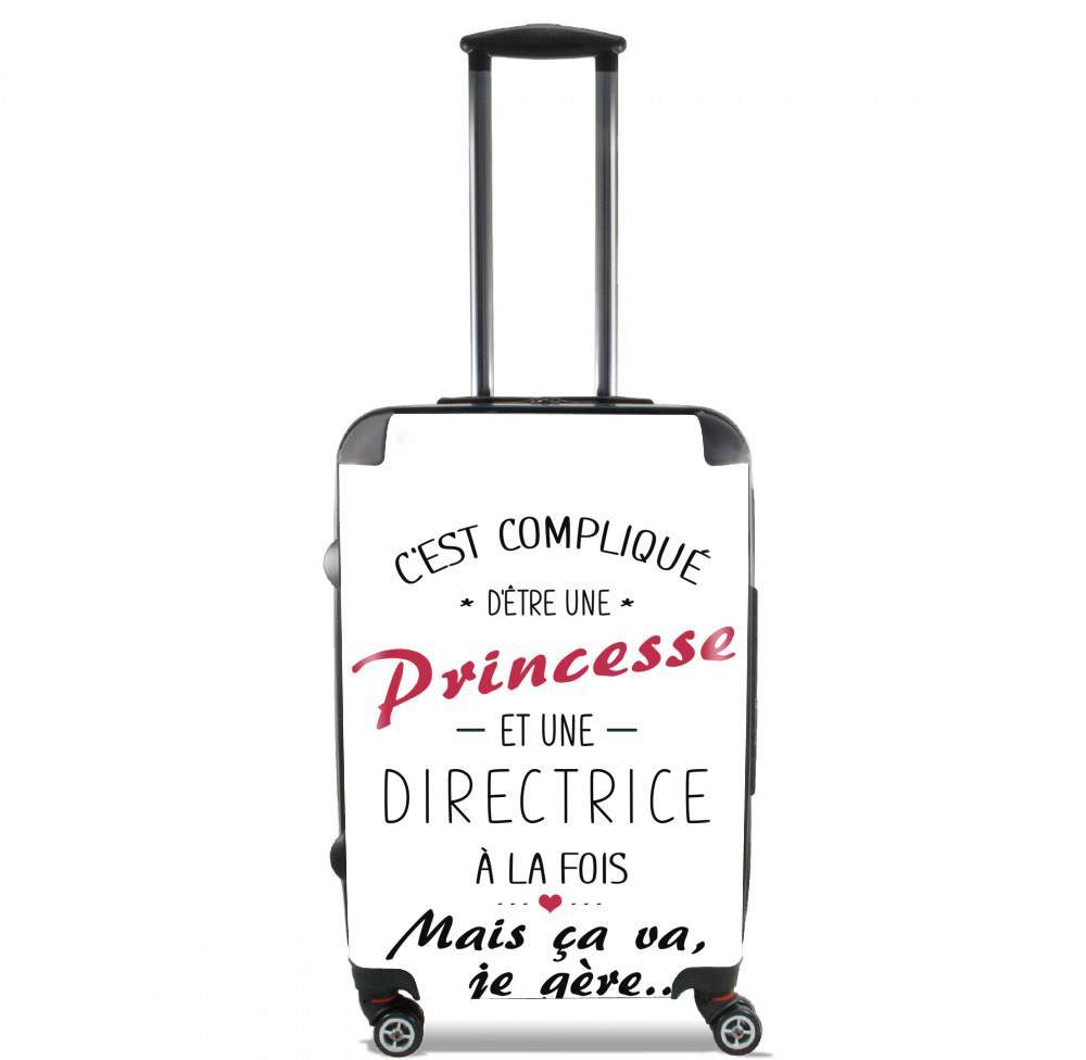 Valise trolley bagage L pour C'est compliqué d’être une princesse et une directrice