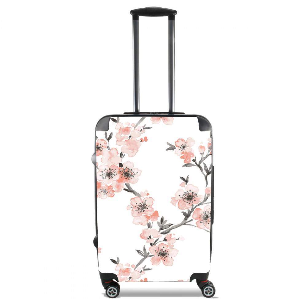 Valise trolley bagage L pour Cherry Blossom Aquarel Flower