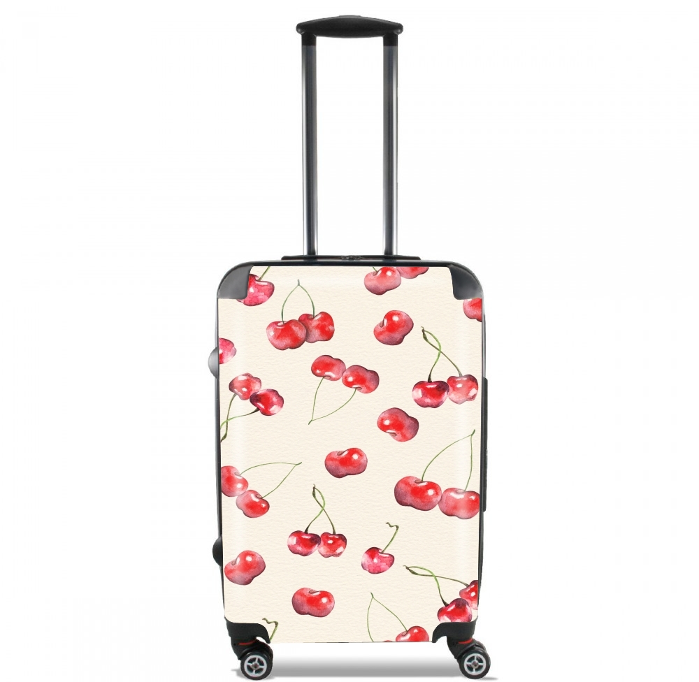 Valise trolley bagage L pour Cherry Pattern