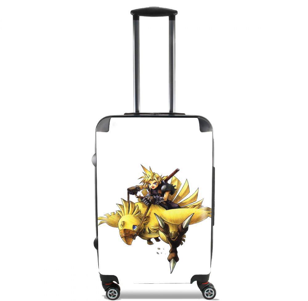 Valise trolley bagage L pour Chocobo and Cloud