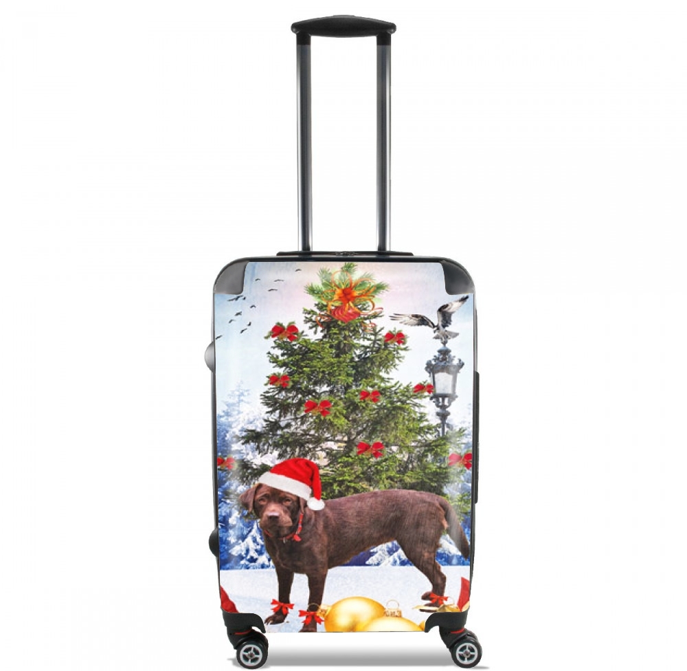 Valise trolley bagage L pour Chien de Noël