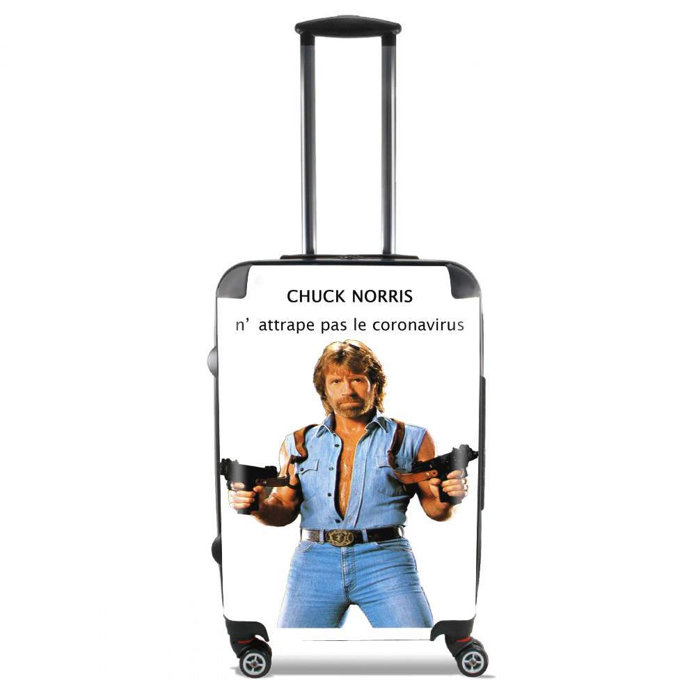 Valise trolley bagage L pour Chuck Norris Against Covid