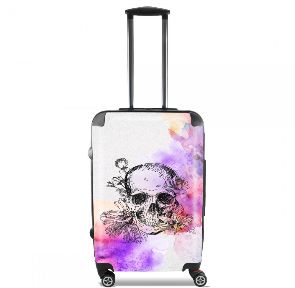 Valise trolley bagage L pour Color skull