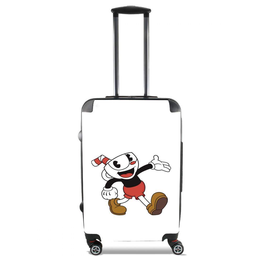Valise trolley bagage L pour Cuphead