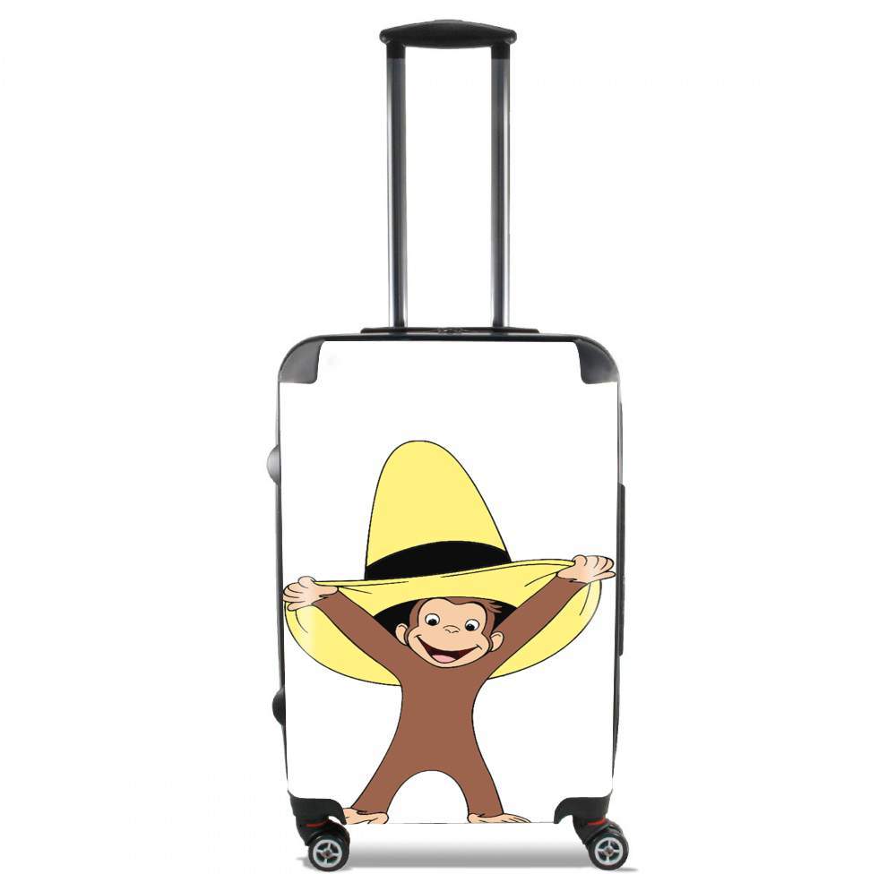 Valise trolley bagage L pour Curious Georges