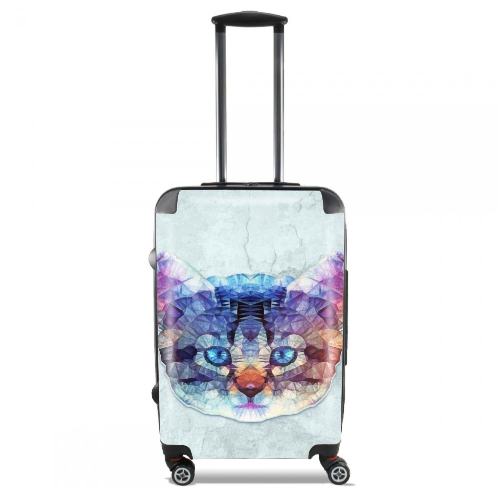 Valise trolley bagage L pour Chat Fractal