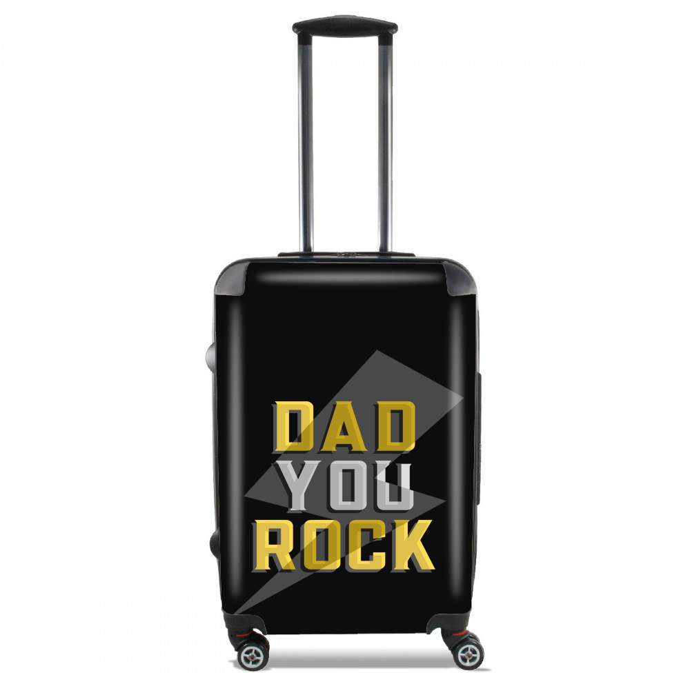 Valise trolley bagage L pour Dad rock You