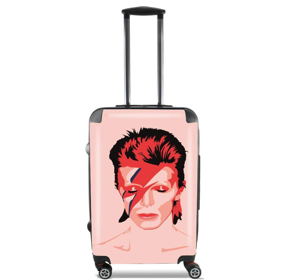 Valise trolley bagage L pour David Bowie Minimalist Art