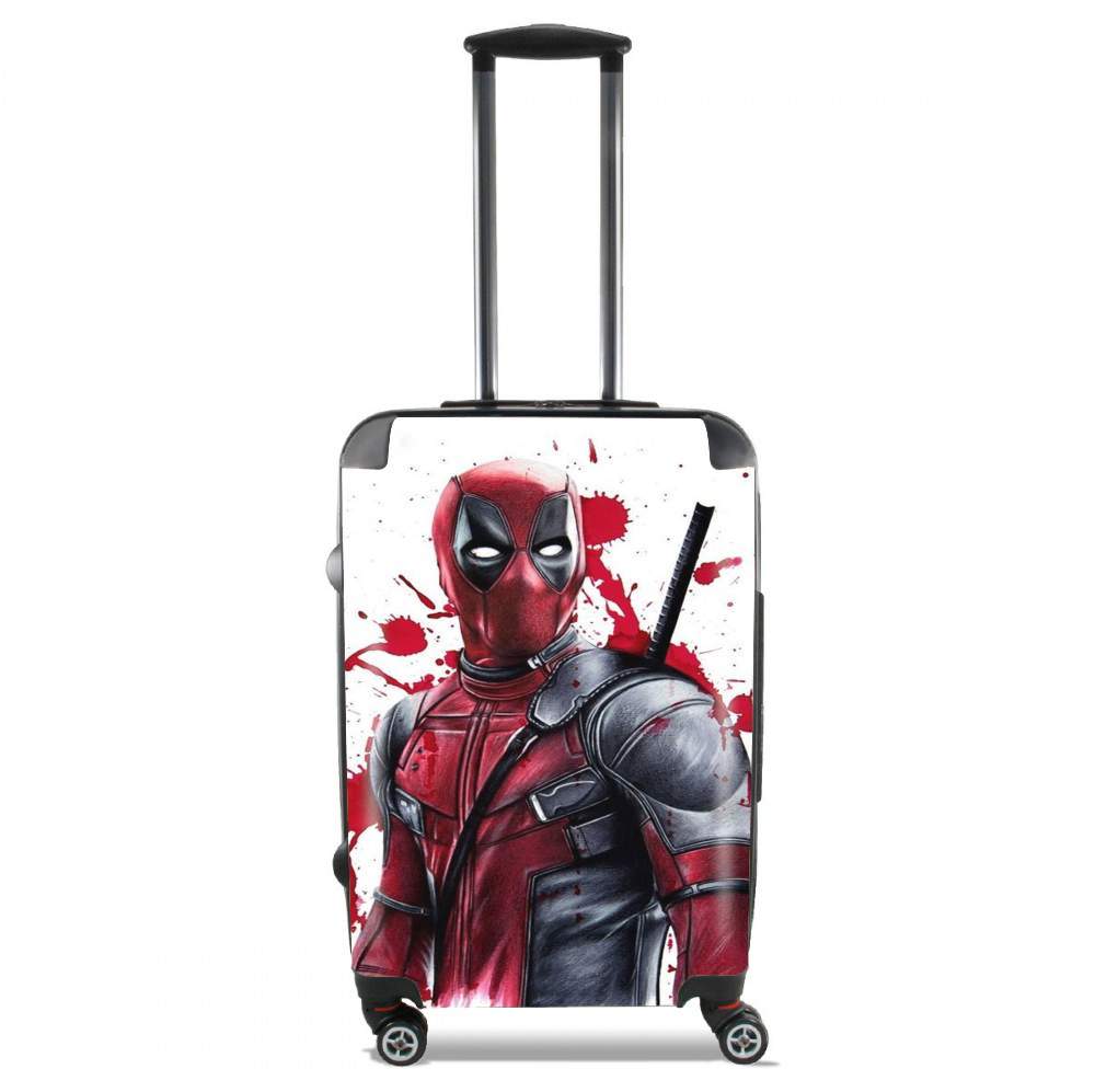Valise trolley bagage L pour Deadpool Painting