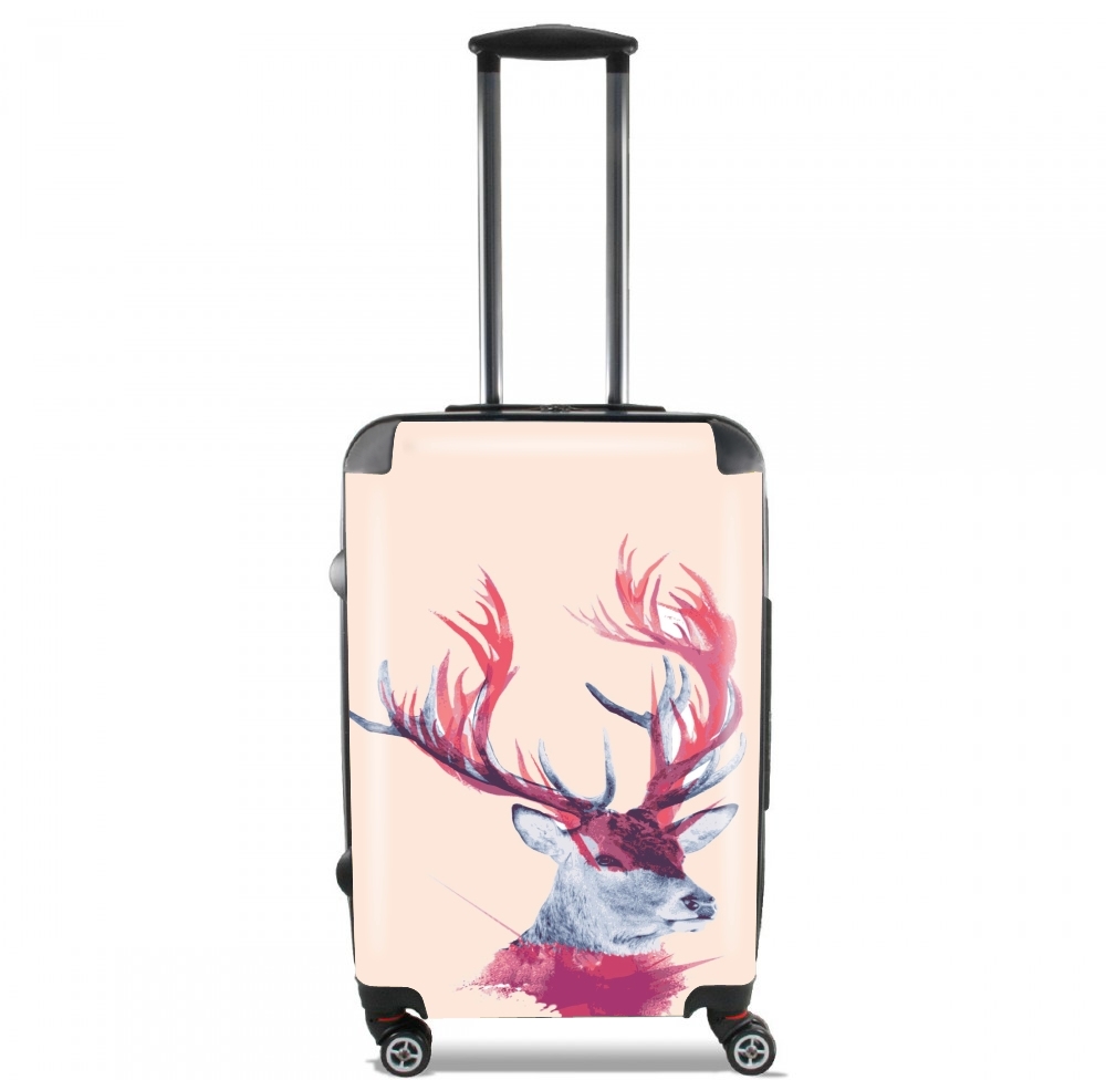 Valise trolley bagage L pour Deer paint