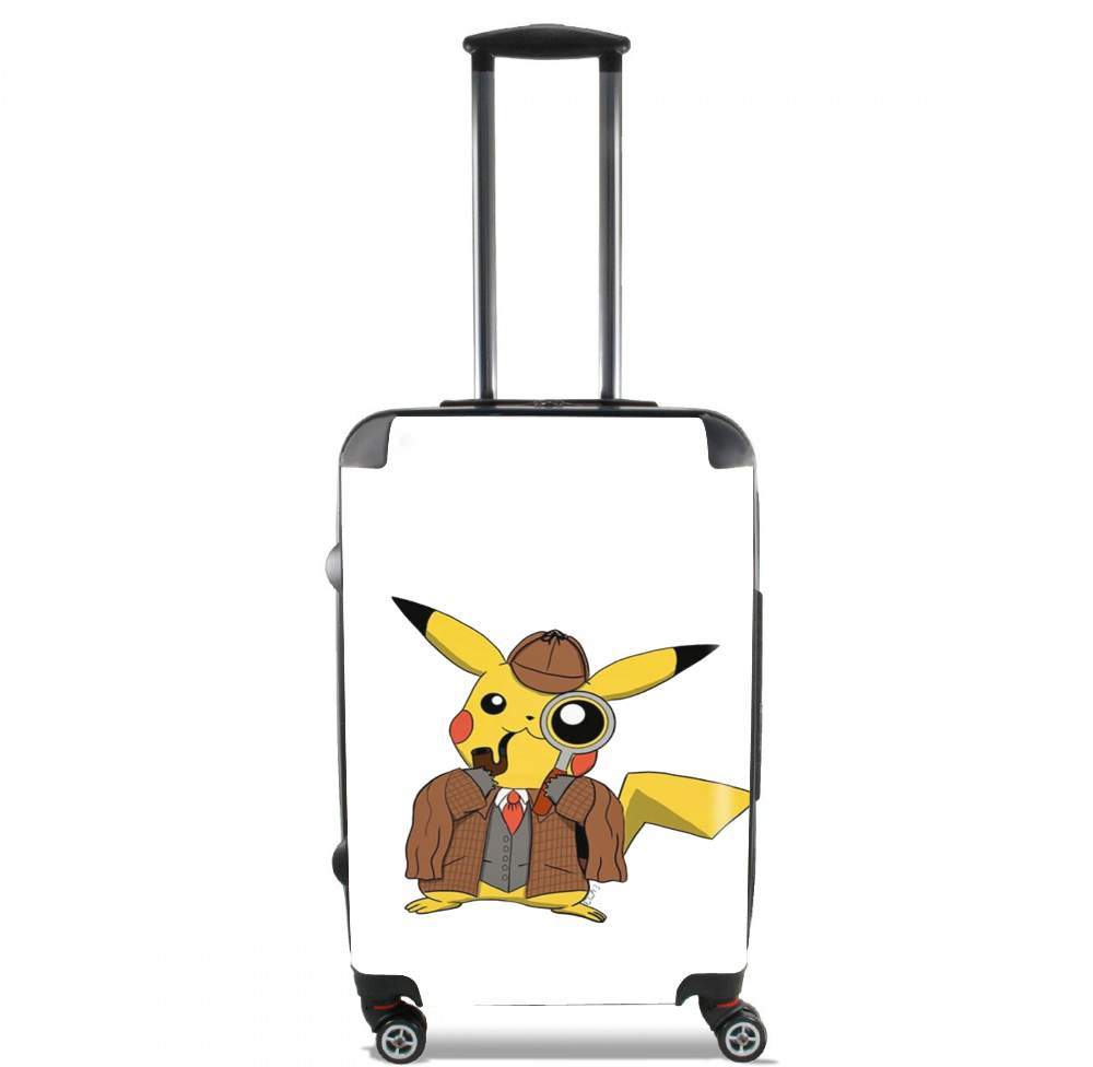 Valise trolley bagage L pour Detective Pikachu x Sherlock