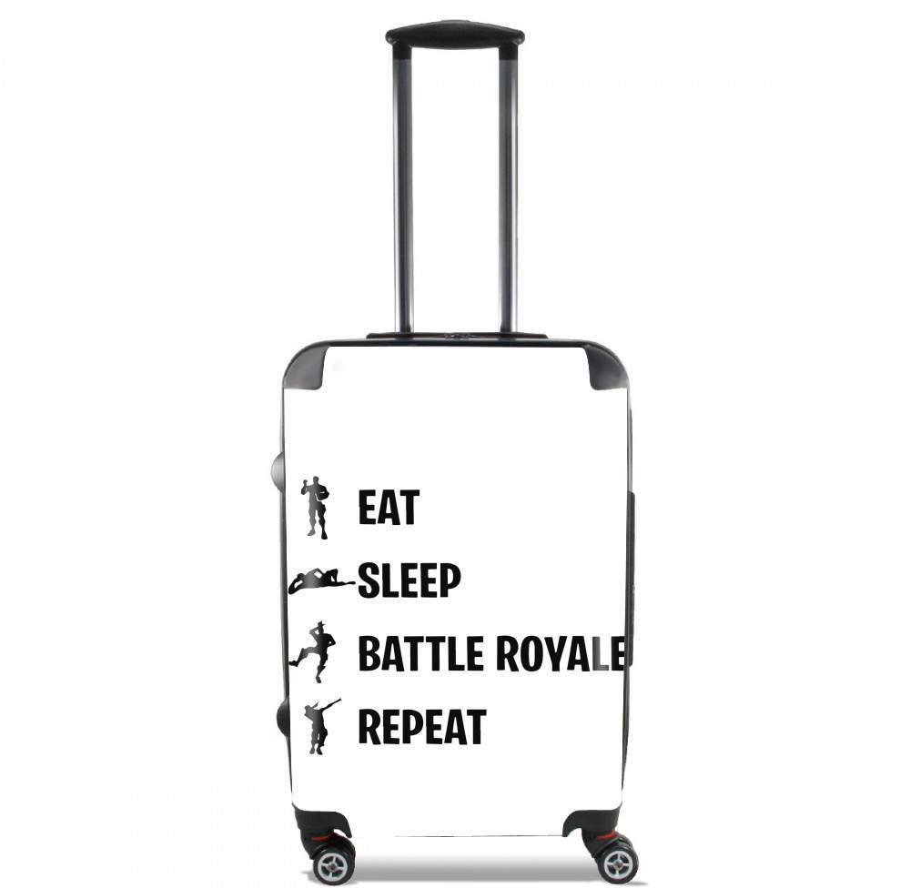 Valise trolley bagage L pour Eat Sleep Battle Royale Repeat
