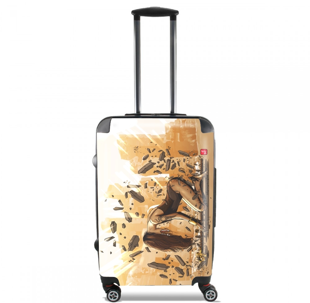 Valise trolley bagage L pour Egyptian Goddess Anubis