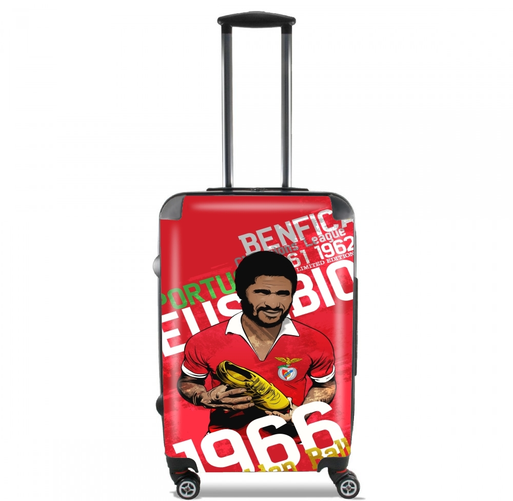 Valise trolley bagage L pour Eusebio Tribute Portugal